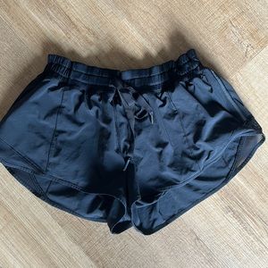 Black Lululemon Hotty Hot Short Size 12